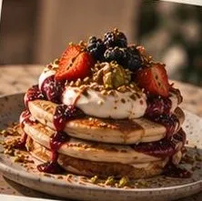 Ricotta & Berry Pancakes